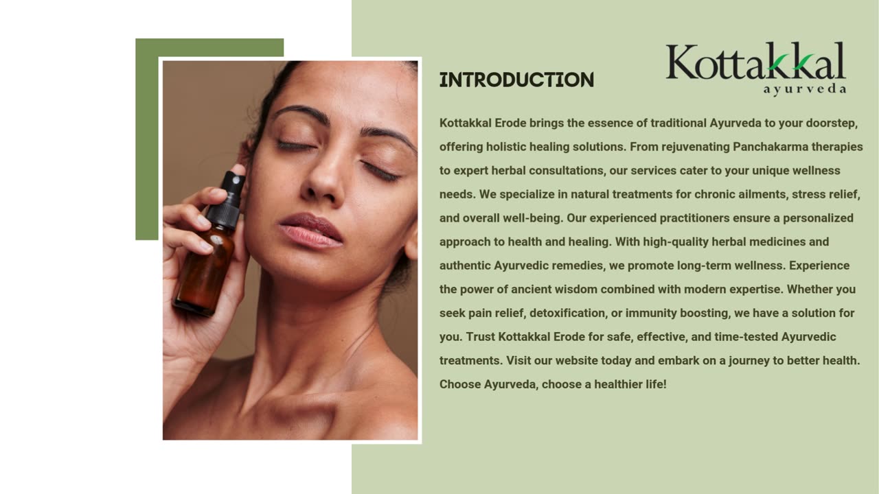 Enhance Your Wellness with Kottakkal Erode’