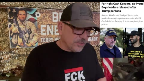 Thursday Night 7:00 CST Special Guests Enrique Tarrio, President Proud Boys and his mother Zuny