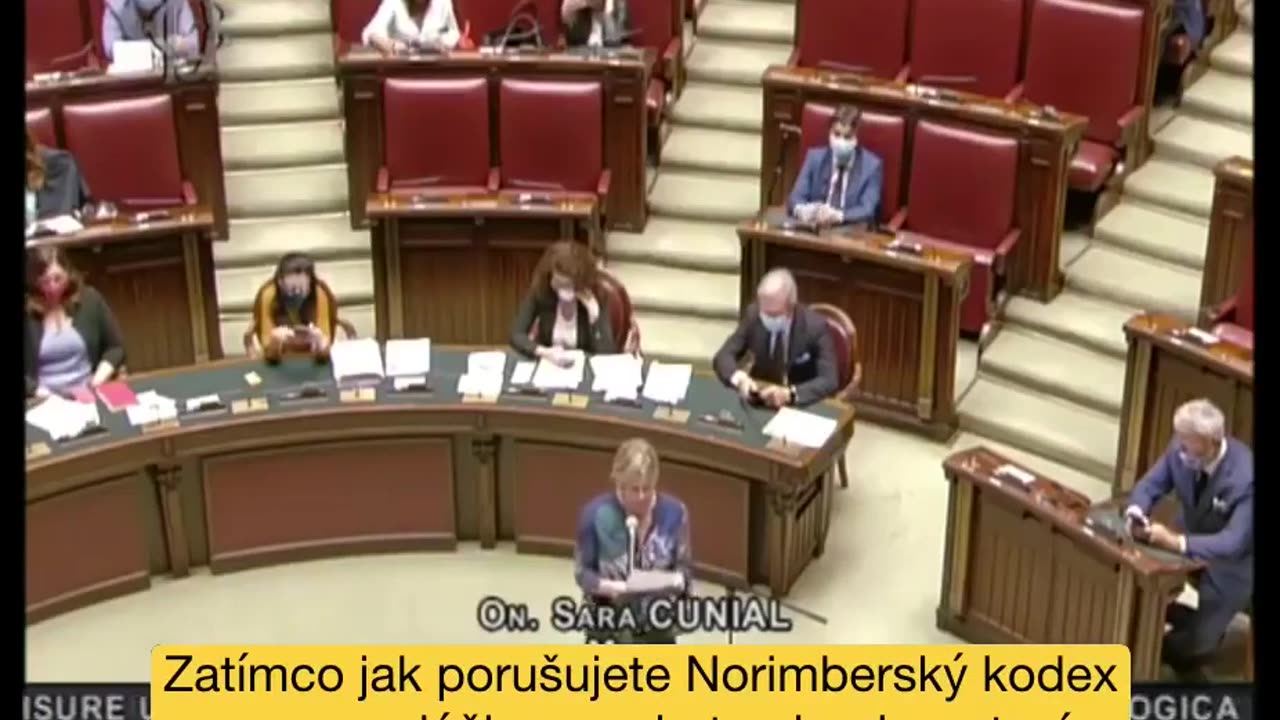 Sara Cunial - italský parlament