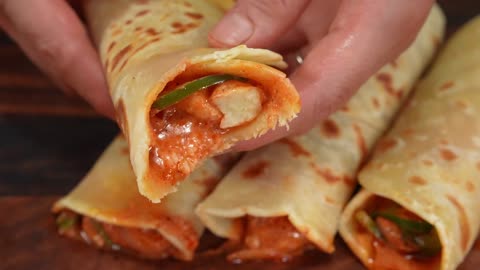 Cheese Tawa Paneer Roll, I have never eaten such easy and delicious dinner like this before!