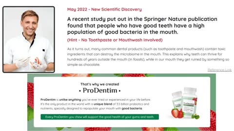 ProDentim For The Health Of Your Teeth And Gums