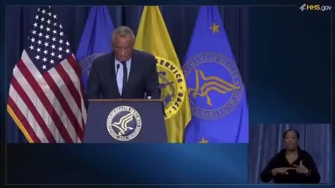 HHS Secretary RFK Jr announces his plan to study chronic disease in Americans.