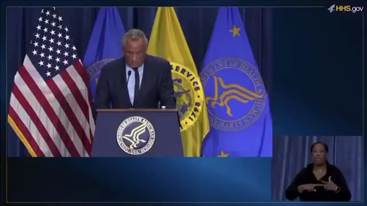 HHS Secretary RFK Jr announces his plan to study chronic disease in Americans.