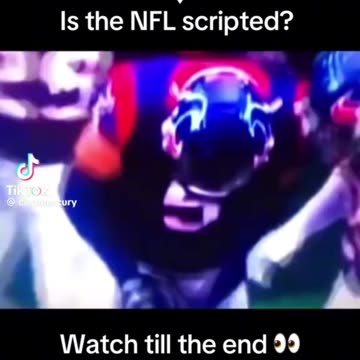 The NFL is FAKE & SCRIPTED