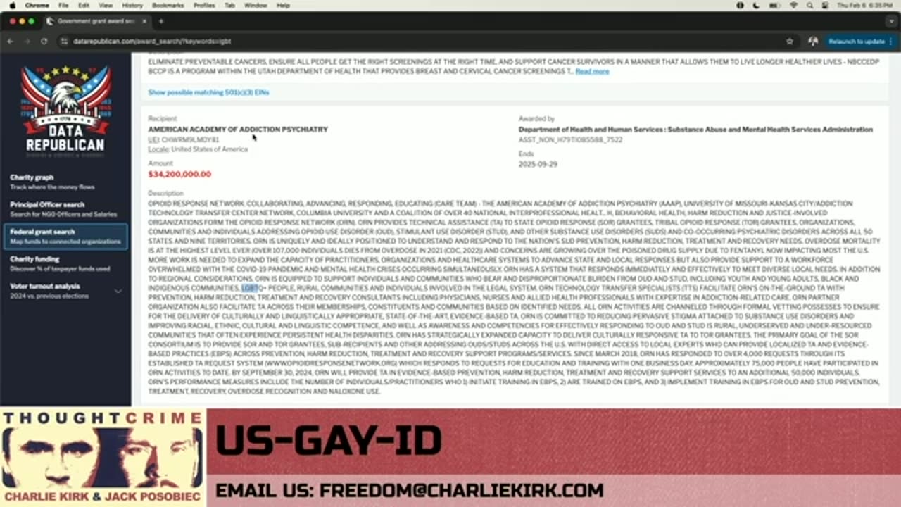 US-Gay-ID: $50 Million of Taxpayer Money is Funding WHAT?!