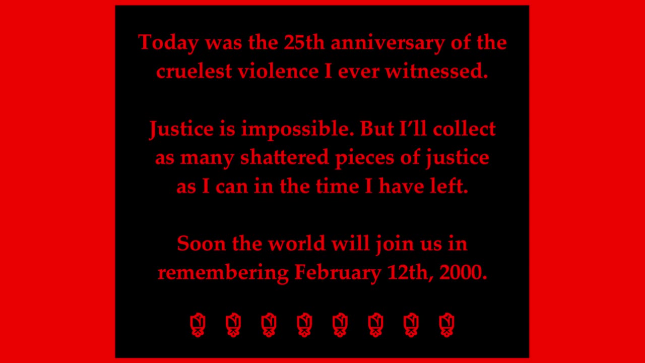 Today Was the 25th Anniversary of the Cruelest Violence I Ever Witnessed