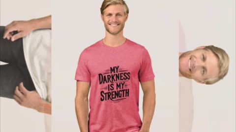 My Darkness Is My Strength" T-Shirt | Bold Streetwear for the Unapologetically Authentic