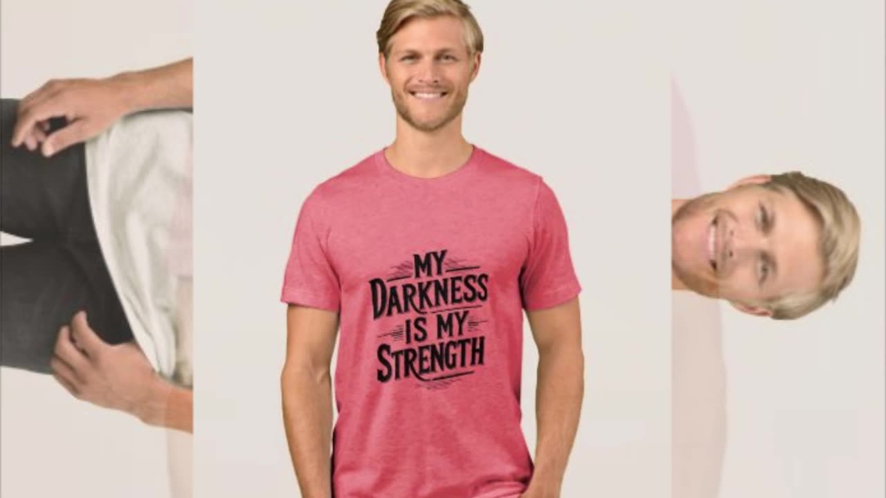 My Darkness Is My Strength" T-Shirt | Bold Streetwear for the Unapologetically Authentic
