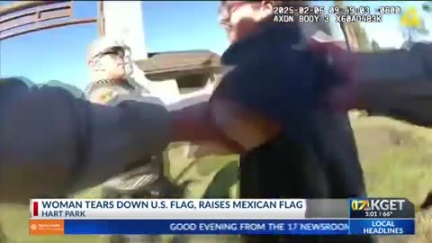 They're Replacing U.S. Flags With Mexican Flags Because They Want to... Stay in America