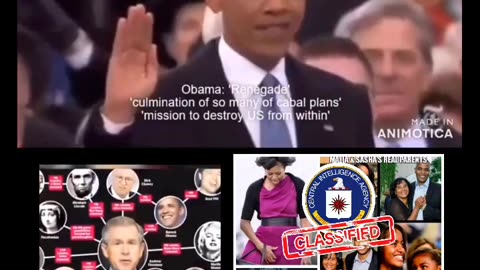 Barack Obama was an intelligence operation