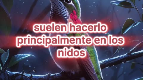 ¿De qué manera los colibríes duermen?