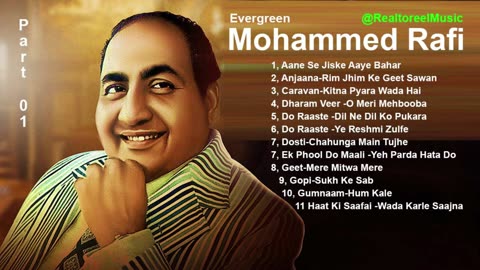 Timeless Mohammad Rafi Hits: A Melodic Journey Through His Greatest Songs! Part 1