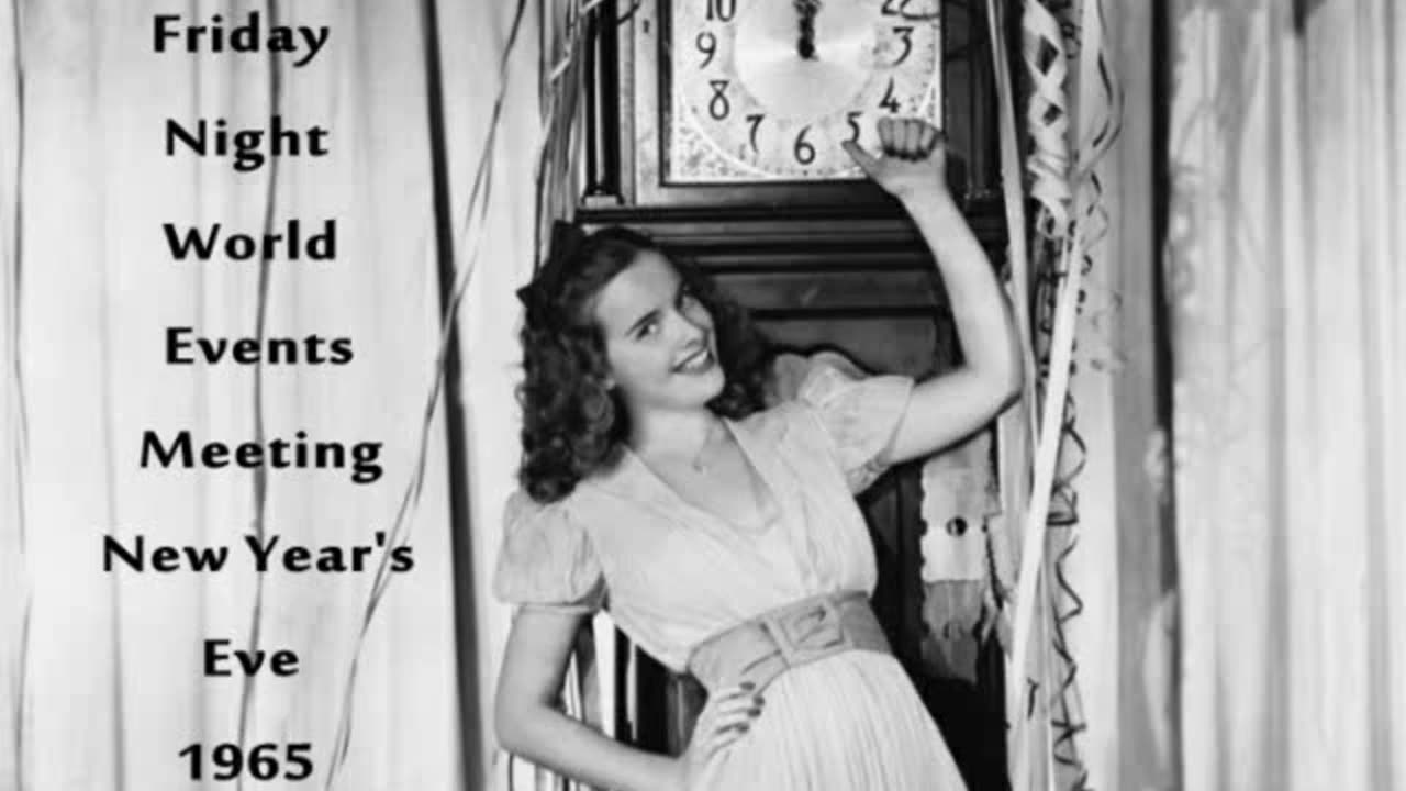 Dr. Wesley Swift - New Years Eve 1965 World Events Meeting