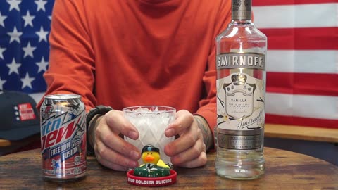 Francis Cox - Smirnoff Vanilla Vodka & Mtn Dew Freedom Fusion Peach Lemonade Soda