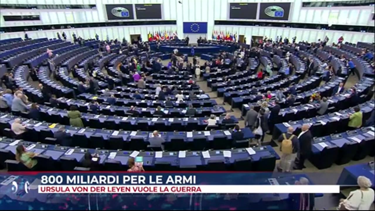 La panda inquina, ma 800 miliardi di armi no.