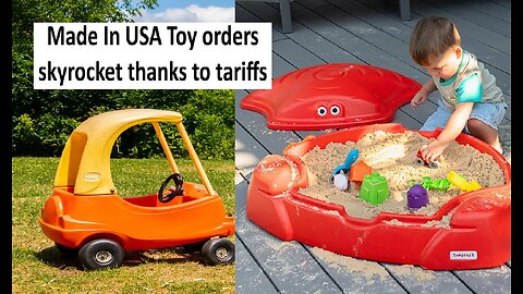 American Made toy order explode thanks to Trump tariffs