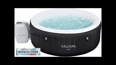 Bestway SaluSpa Miami EnergySense AirJet Inflatable Hot Tub Spa (71" x 26") Review