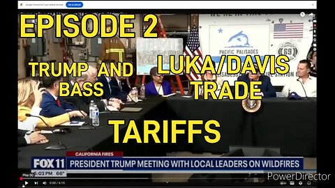 BASS and TRUMP/ NBA Trades/ TARIFFS DELAYED