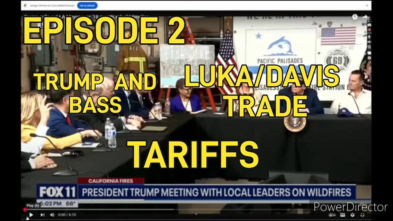 BASS and TRUMP/ NBA Trades/ TARIFFS DELAYED