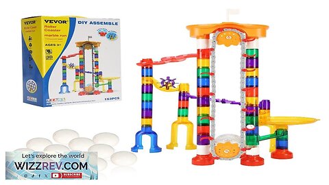 Marble Run Set 153 PCS with Motorized Elevator Educational Maze Gift Review