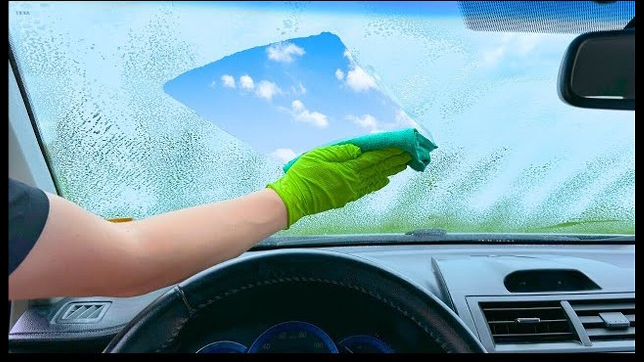 The Easiest Way To Clean The Inside of Your Windshield (No Streaks!).