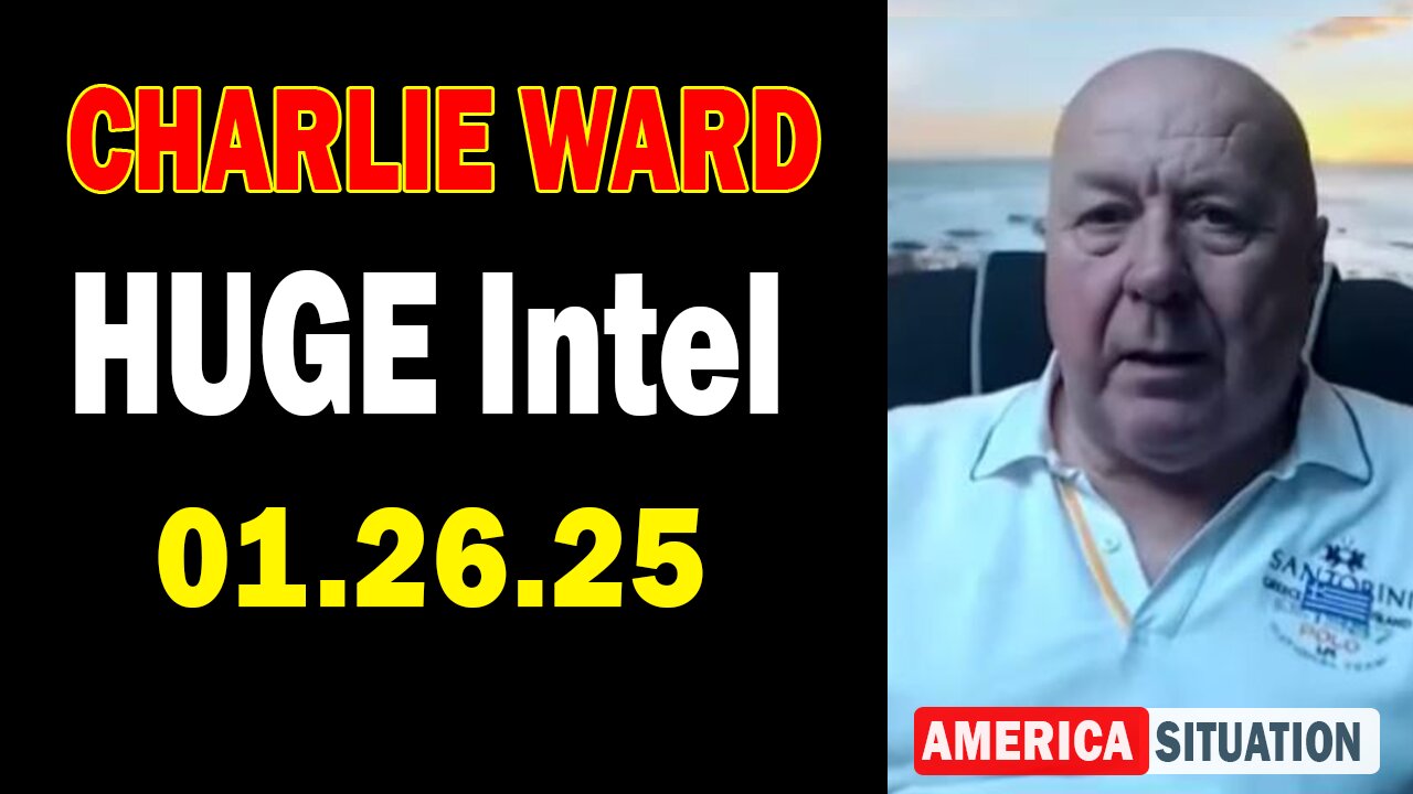 Charlie Ward HUGE Intel Jan 26: "Charlie Ward Daily News With Paul Brooker & Warren Thornton"