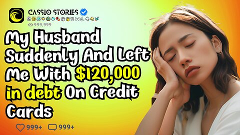 My husband passed away suddenly and left me with $120,000 in debt on credit cards