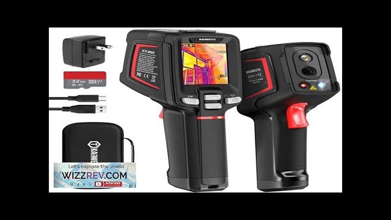 KAIWEETS KTI-W02 Thermal Imaging Camera 256x192 Resolution IP68 ...