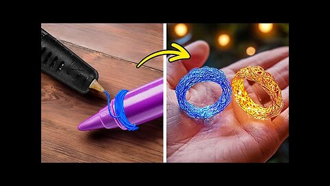 TURN GLUE INTO MAGIC: 3D PEN JEWELRY & CRAFTS 💍🖌️