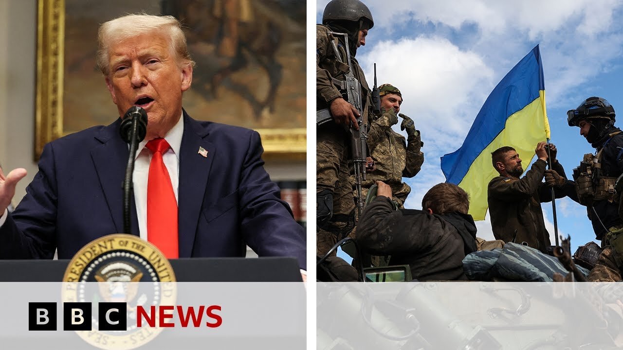 What a pause in US military aid could mean for Ukraine | BBC News