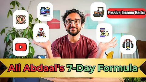 7 Days with Ali Abdaal: My Passive Income Transformation |Ali's passive income hacks! |PROFIT GUIDE