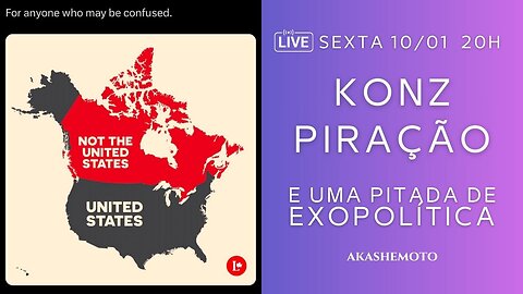 Konz Piração | Live 10 jan 2025