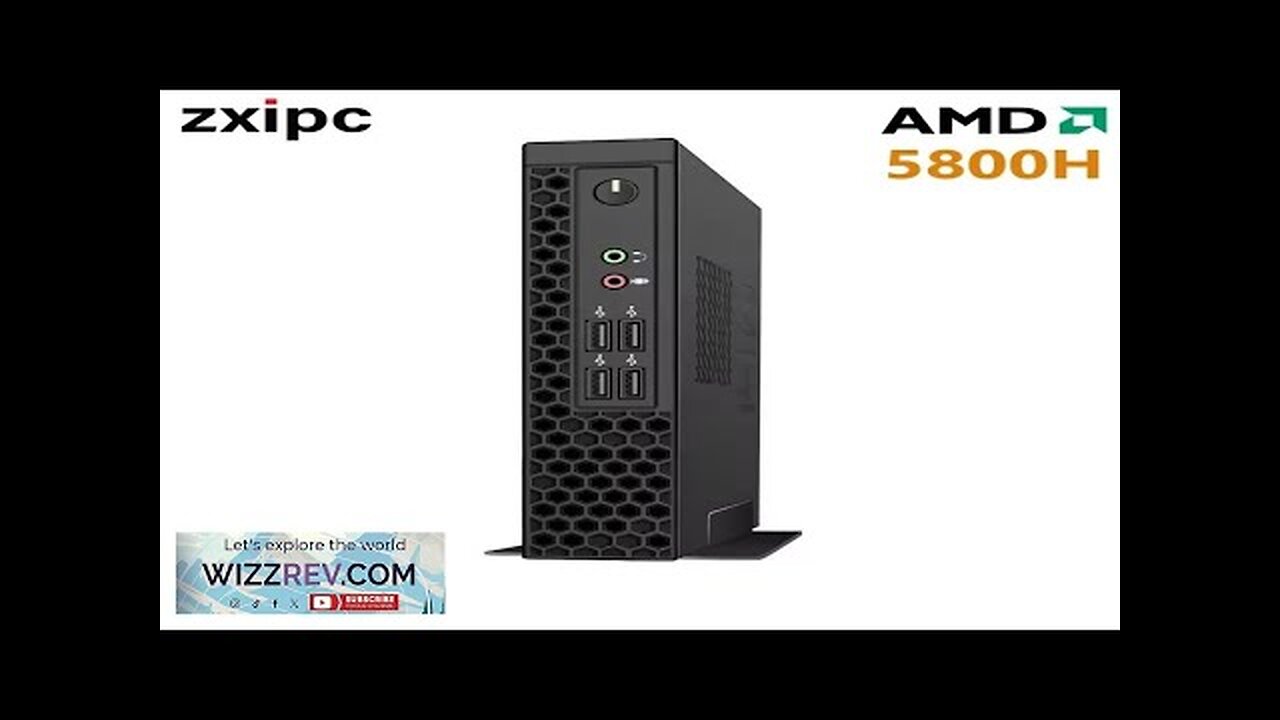 ZXIPC Mini PC Ryzen AMD R7 4700U 5800H R5 6600H 4600U Dual Review