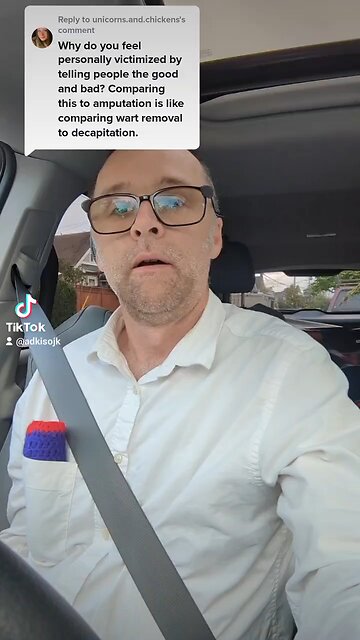 Comparing a wart to the prepuce