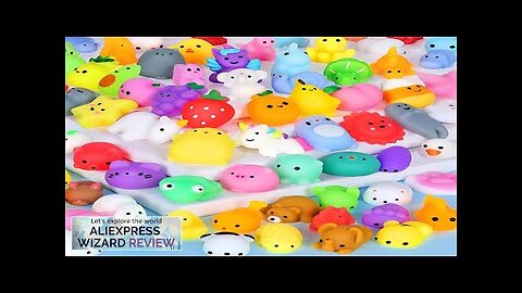 20Pcs Mini Cute Cartoon Animal Stress Relief Toys For Boys Girls Birthday Review