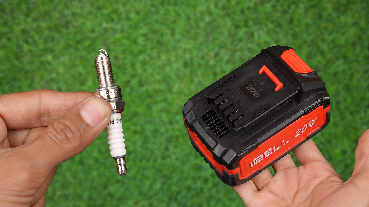 How to Make a Simple Welding Machine from Spark Plugs at Home! Unique and smart idea!