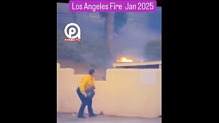 Watch Firefighters in LA Using Women’s Purses to put out Fires!