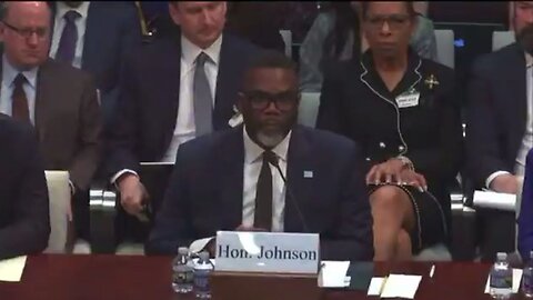 Brandon Johnson Shows Why His Approval Rating Is 7 Percent During House Hearing On Sanctuary Cities