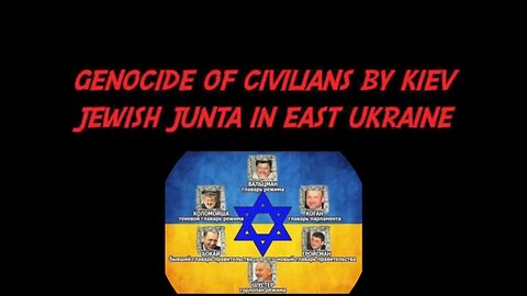 The Criminal Jews from Israel who Control Ukraine