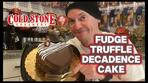 Cold Stone Creamery Fudge Truffle Decadence Ice Cream Cake