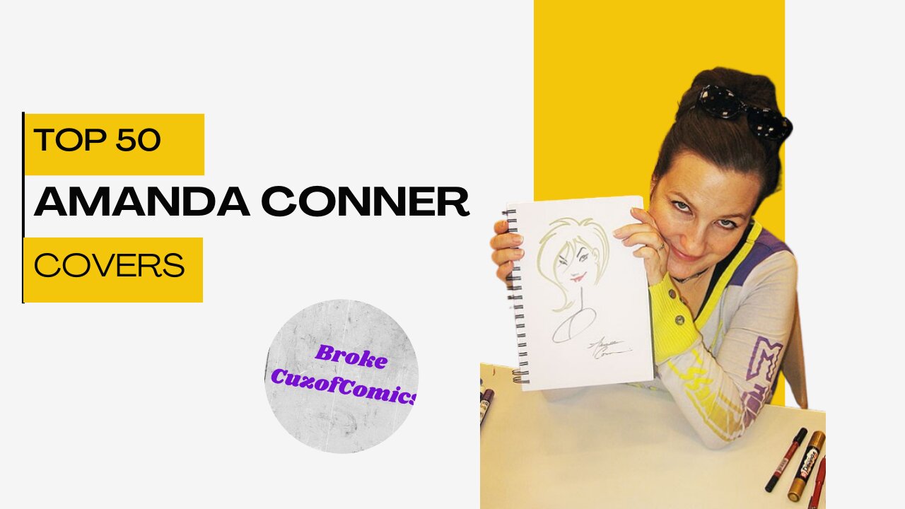 Top 50 Amanda Conner Comic Book Covers.