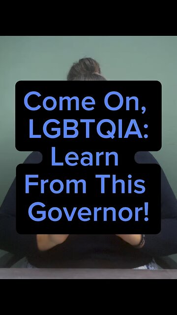 LGBTQIA, Learn From This Governor 😅 #truth #fact #talk #pride #stayout