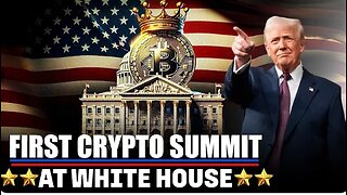 LIVE: US President Trump Hosts First Crypto Summit at White House | Crypto Czar David Sacks |America