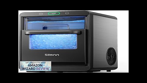 Nugget Ice Maker Countertop Silonn Pebble Ice Maker Machine Crushed Ice Review