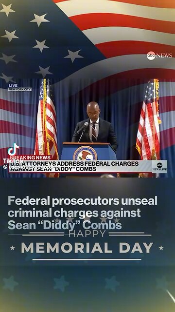 Federal Prosecutors Unseal Criminal Charges Against P Diddy