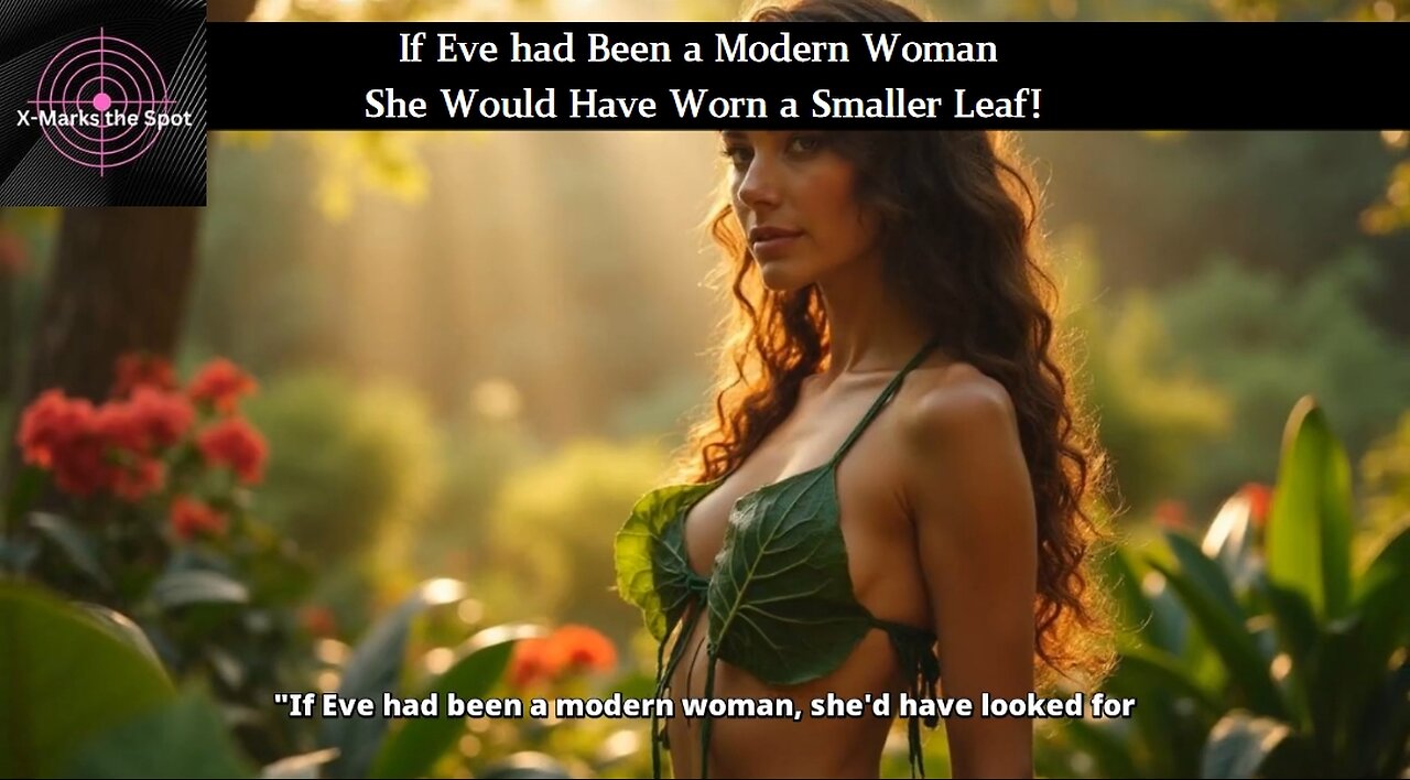 If Eve had Been a Modern Woman She Would Have Worn a Smaller Leaf!