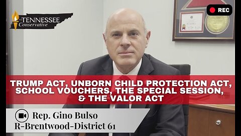 TRUMP Act, Unborn Child Protection Act, School Vouchers, Special Session, & the VALOR Act -Interview