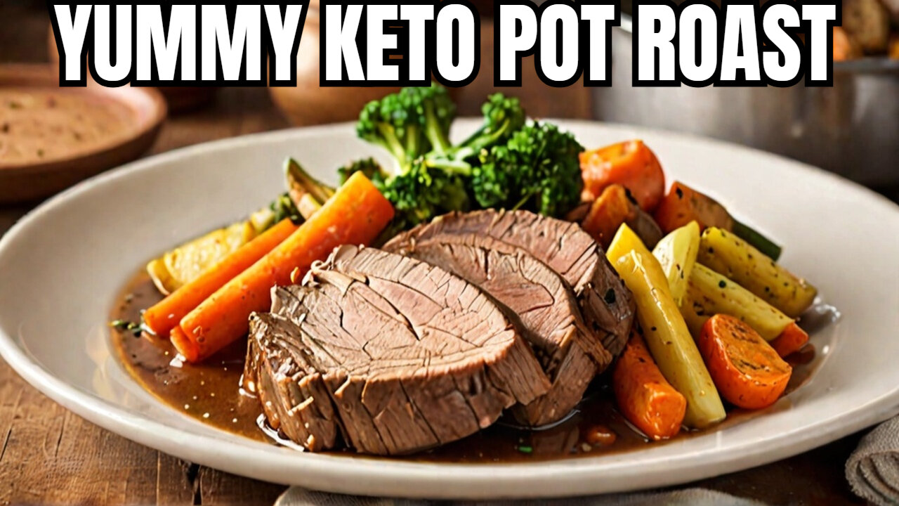 Delicious Keto Friendly Homemade Pot Roast Recipe