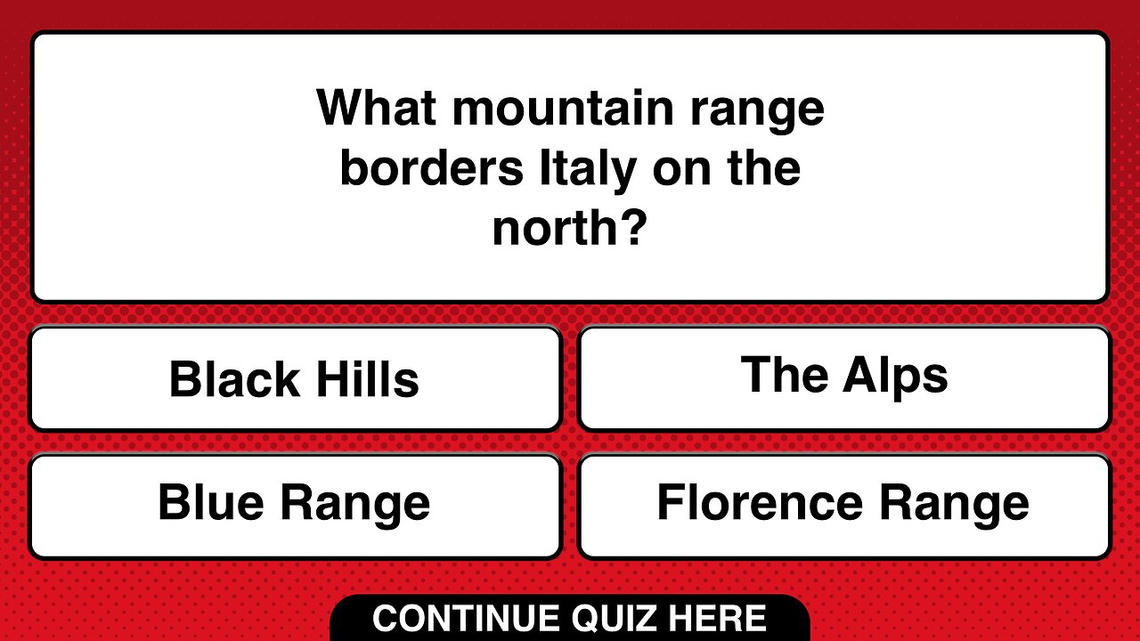 Challenging Mixed Trivia