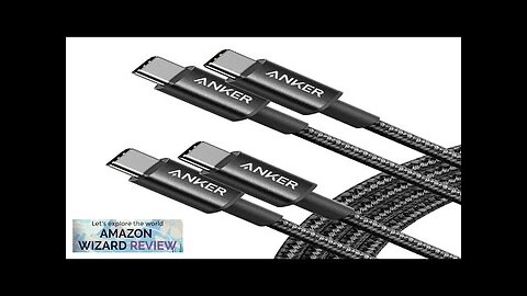 Anker USB C to USB C Cable, New Nylon USB C Charger Review